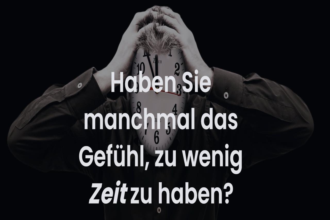 Gerold Thaler Zeitexperte