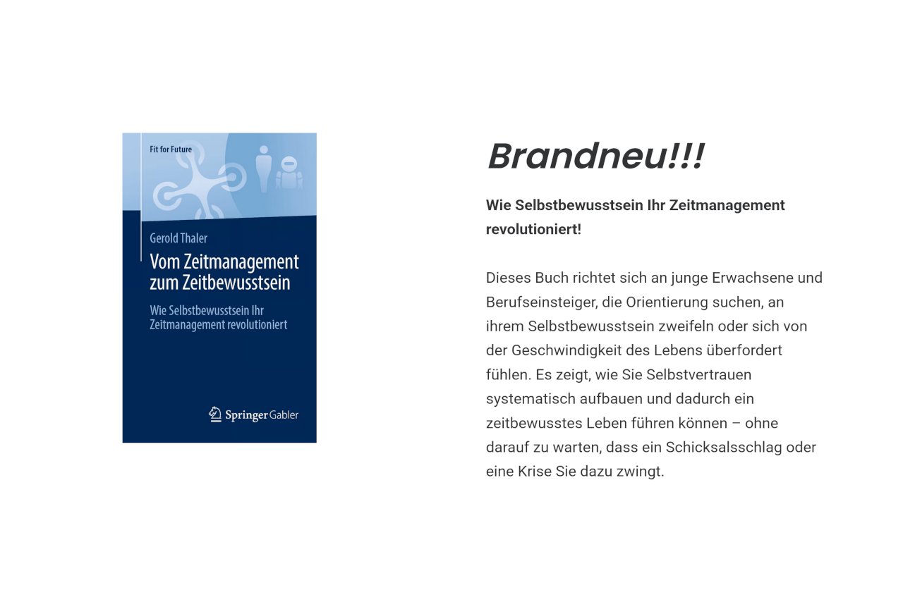 Gerold Thaler Zeitexperte
