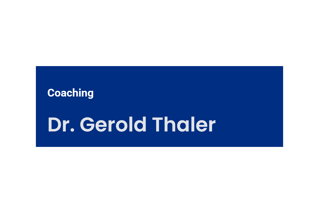 Gerold Thaler Zeitexperte